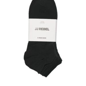 JJ Rebel No-Show Socks – 5-Pack